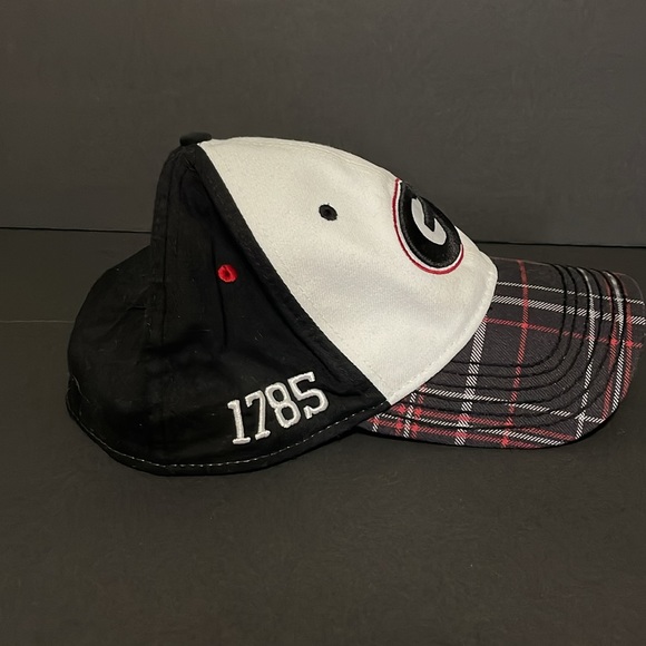 GEORGIA BULLDOGS PLAID NEW ERA NCAA FAN FOOTBALL HAT - Picture 4 of 8